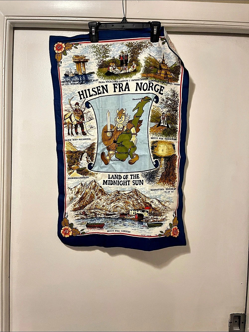 Norway Land of the Midnight Sun Textile Decor